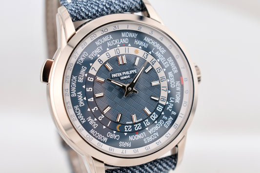 Patek Philippe World Time Date Complications White Gold 5330G-001 2025