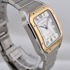 Cartier Santos De Cartier Large Two Tone Yellow Gold W2SA0009 2023
