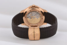 Patek Philippe Aquanaut Rose Gold Chocolate Dial 5167R-001 2022