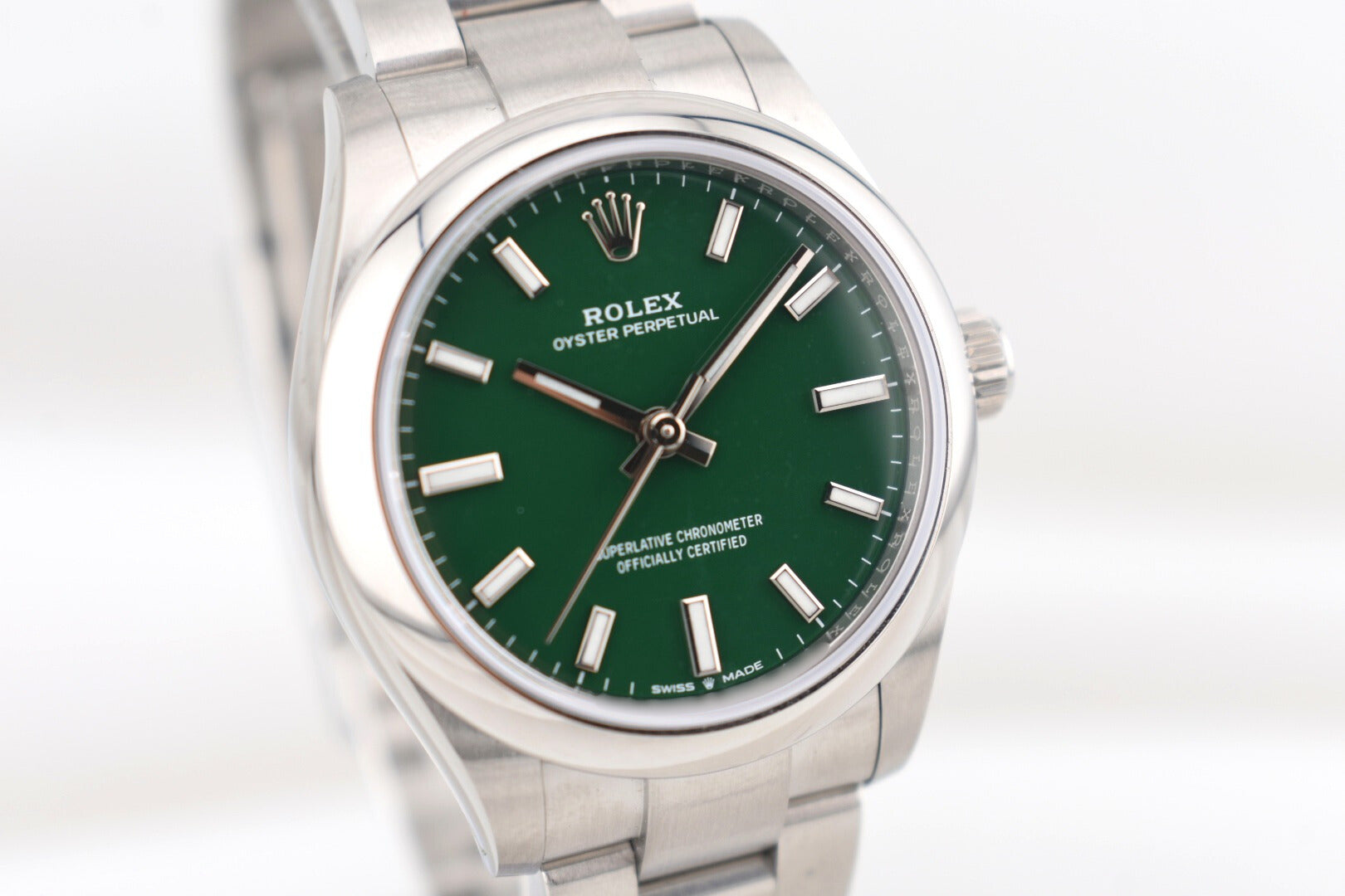 Rolex Oyster Perpetual 31 Green Dial 277200 2022