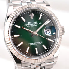 Rolex Datejust 36 Green Ombre Dial 126234 2026