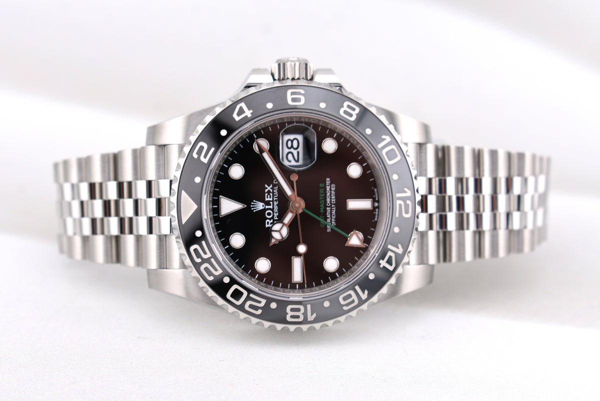 Rolex GMT Master II 'Bruce Wayne' Jubilee Band 126710GRNR 2026