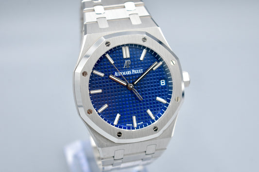 Audemars Piguet Royal Oak Japan Edition 1/300 White Gold Blue Dial 15503BC 2021