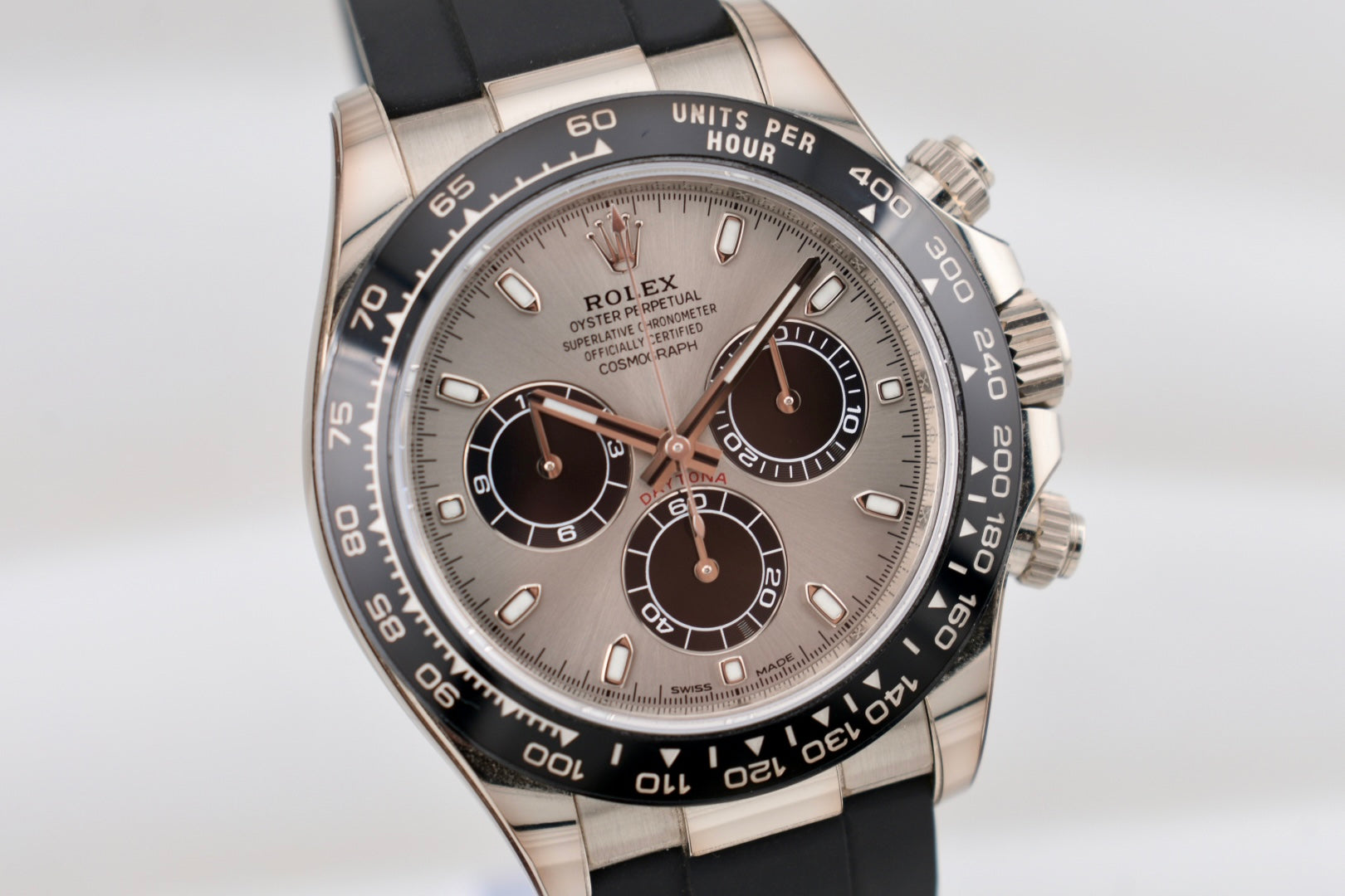 Rolex Cosmograph Daytona White Gold 'Ghost' Oysterflex 116509 2022