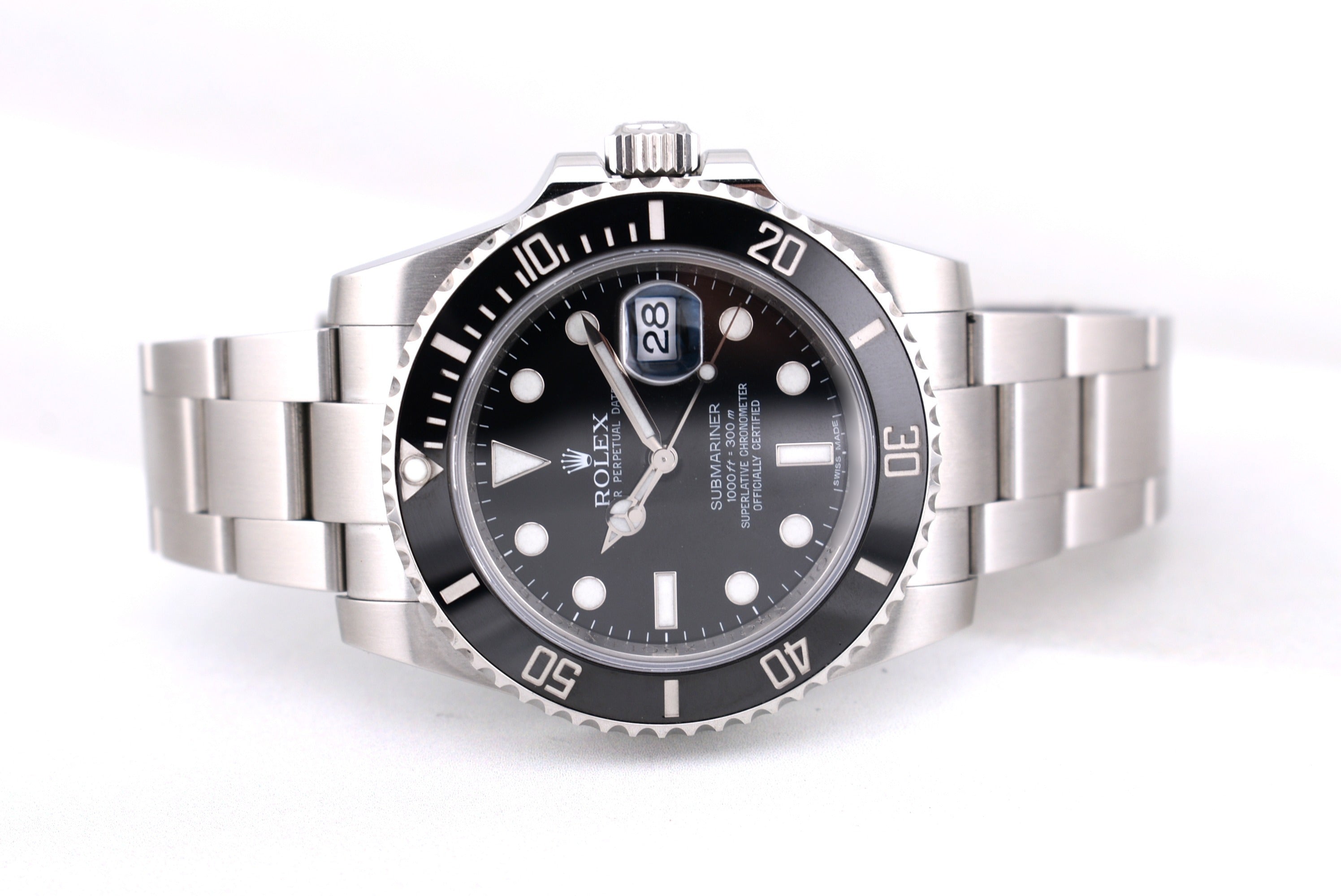 Rolex Submariner Date Black Dial 116610LN 2012