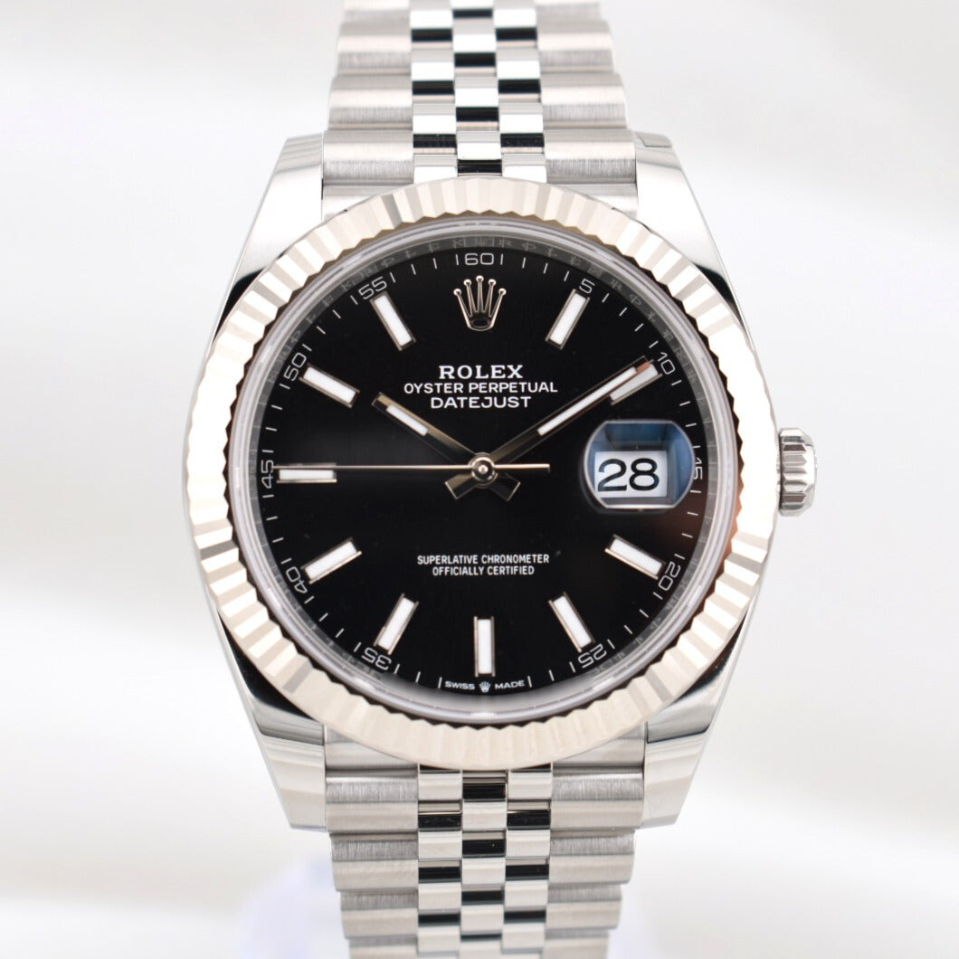 Rolex Datejust 41 Black Index Dial 126334 2026