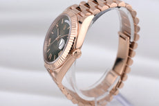 Rolex Day Date 40 Olive Green Rose Gold 228235 2025
