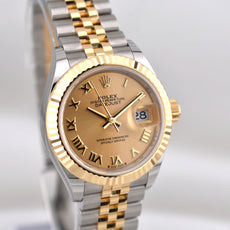 Rolex Lady Datejust 28 Champagne Roman Dial 279173 2026