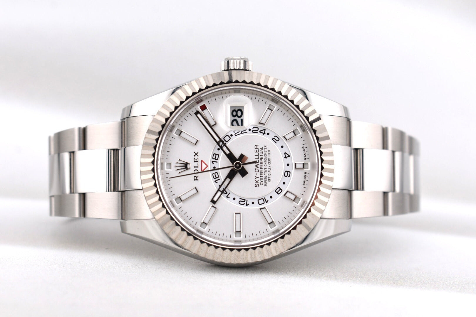 Rolex Sky Dweller White Dial Oyster Band 336934 2025