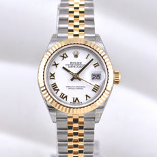 Rolex Lady Datejust 28 Two Tone White Roman Dial 279173 2026