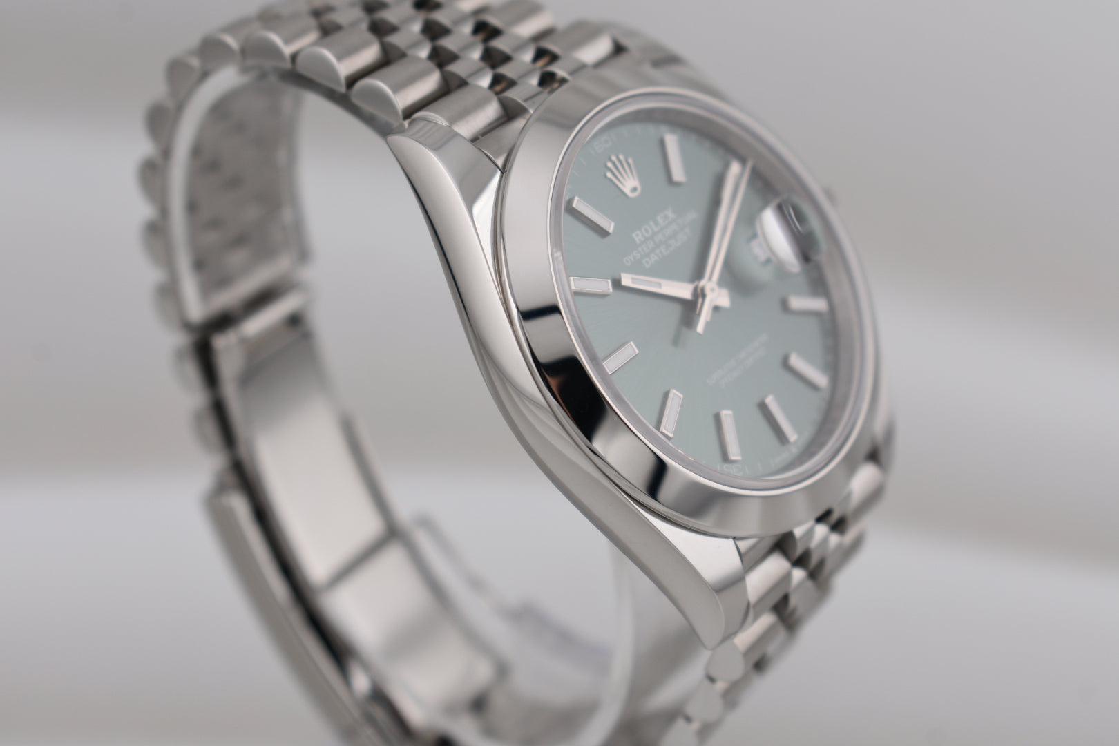 Rolex Datejust 41 Mint Green Index Dial 126300 2025