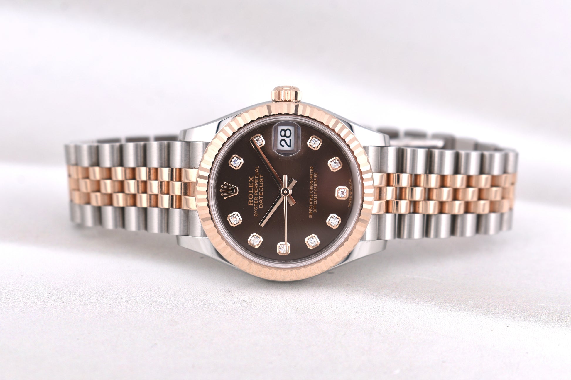 Rolex Datejust 31 Chocolate Diamond Dial 278271 2026