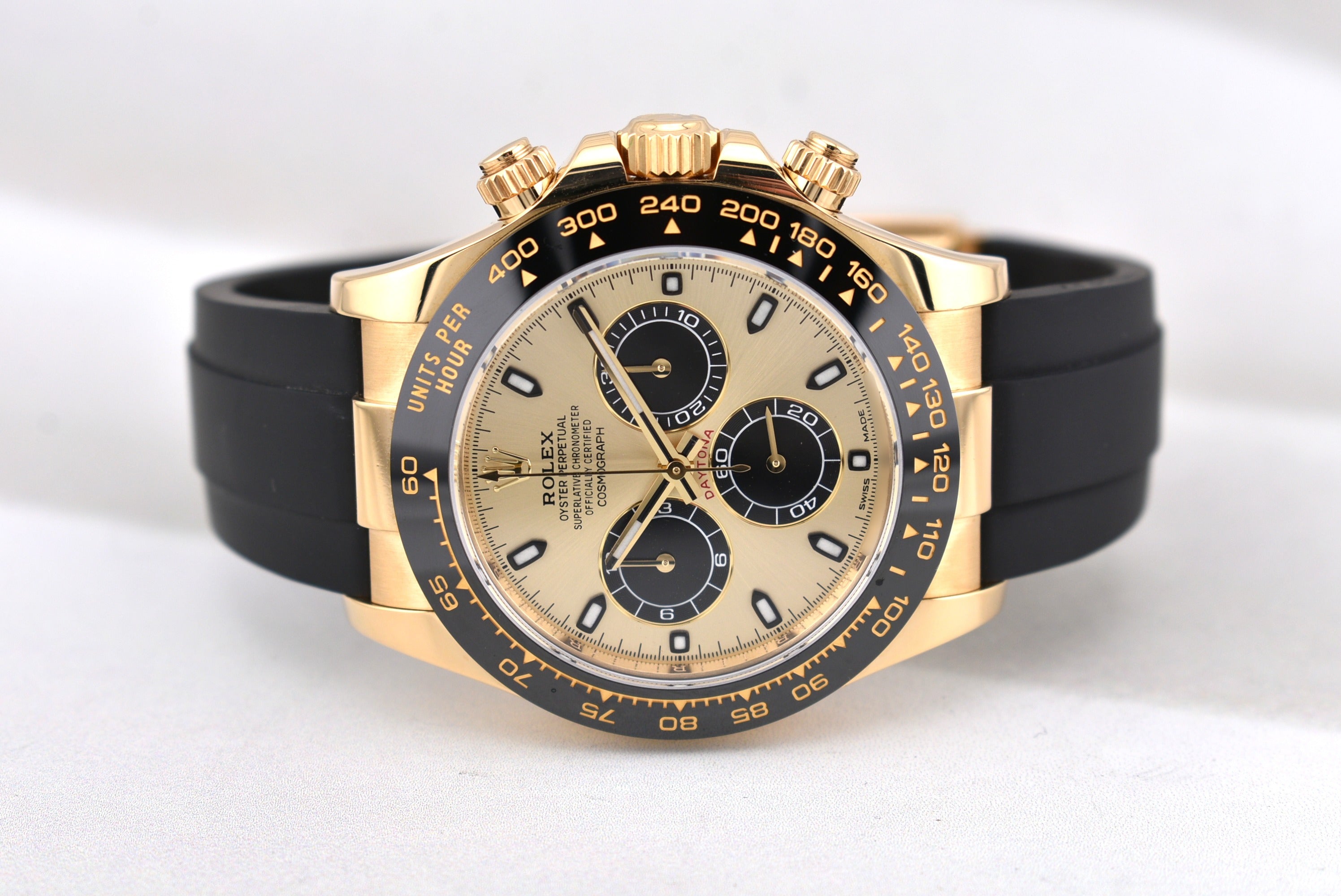 Rolex Cosmograph Daytona Yellow Gold 'Pikachu' Oysterflex 126518LN 2021