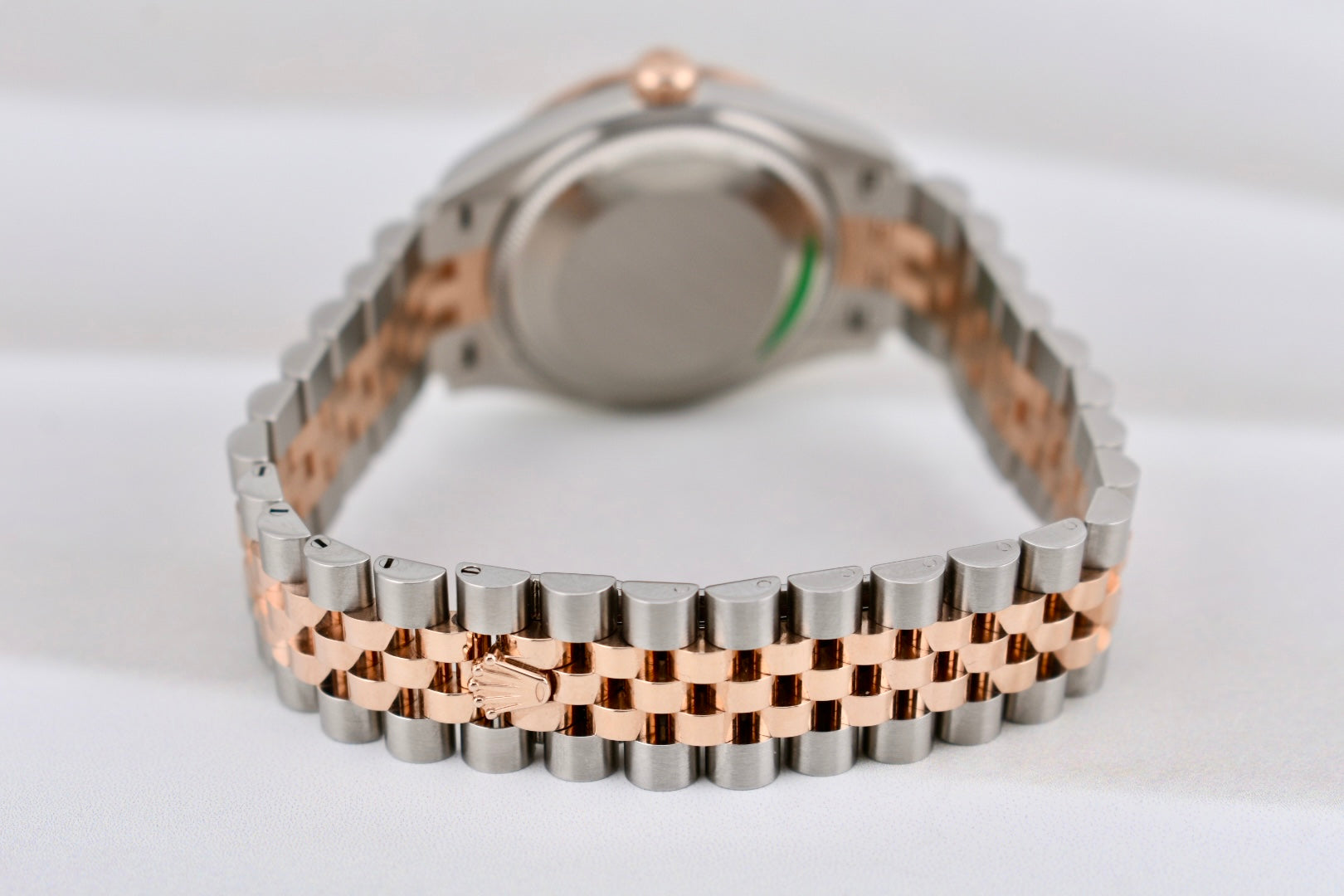 Rolex Datejust 31 Two Tone Everose Gold Factory Diamond Bezel Slate Dial 278381RBR 2023