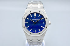 Audemars Piguet Royal Oak Japan Edition 1/300 White Gold Blue Dial 15503BC 2021