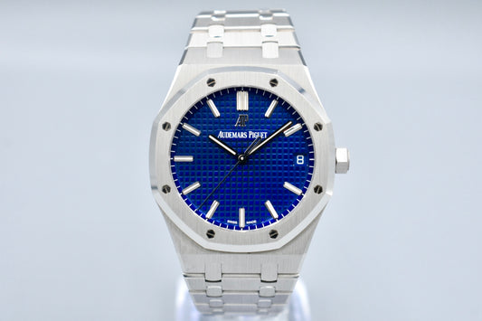Audemars Piguet Royal Oak Japan Edition 1/300 White Gold Blue Dial 15503BC 2021