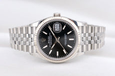 Rolex Datejust 36 Black Dial 126234 2025