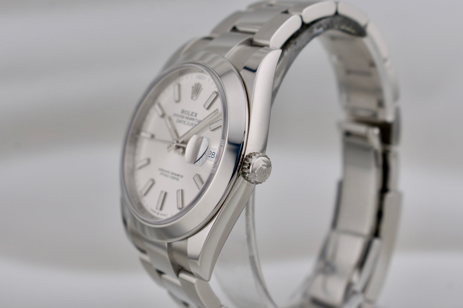 Rolex Datejust 41 Silver Index Dial 126300 2024