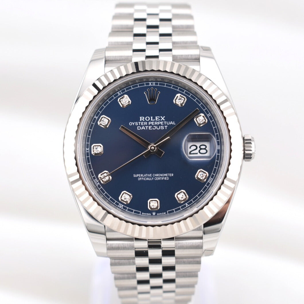 Rolex Datejust 41 Blue Diamond Dial 126334 2026