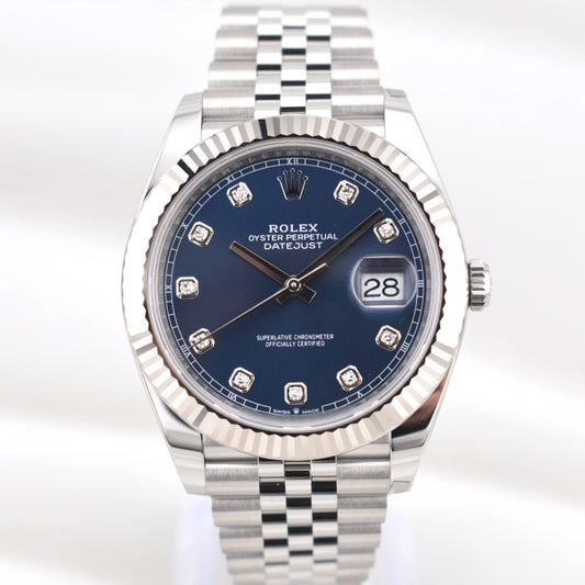 Rolex Datejust 41 Blue Diamond Dial 126334 2026