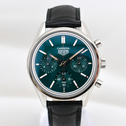 Tag Heuer Carrera Green Chrono Limited Edition 1/500 CBK221F.FC6479 2021