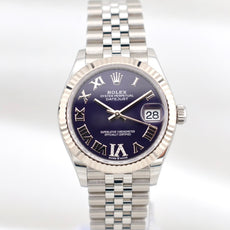 Rolex Datejust 31 Aubergine Purple Diamond VI Dial 278274 2025