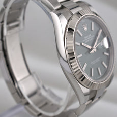 Rolex Datejust 41 Mint Green Dial 126334 2025