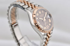 Rolex Datejust 31 Two Tone Everose Gold Chocolate Roman Dial 278271 2021