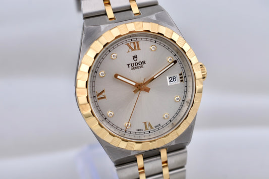 Tudor Royal Silver Diamond Dial M28503-0002 2025