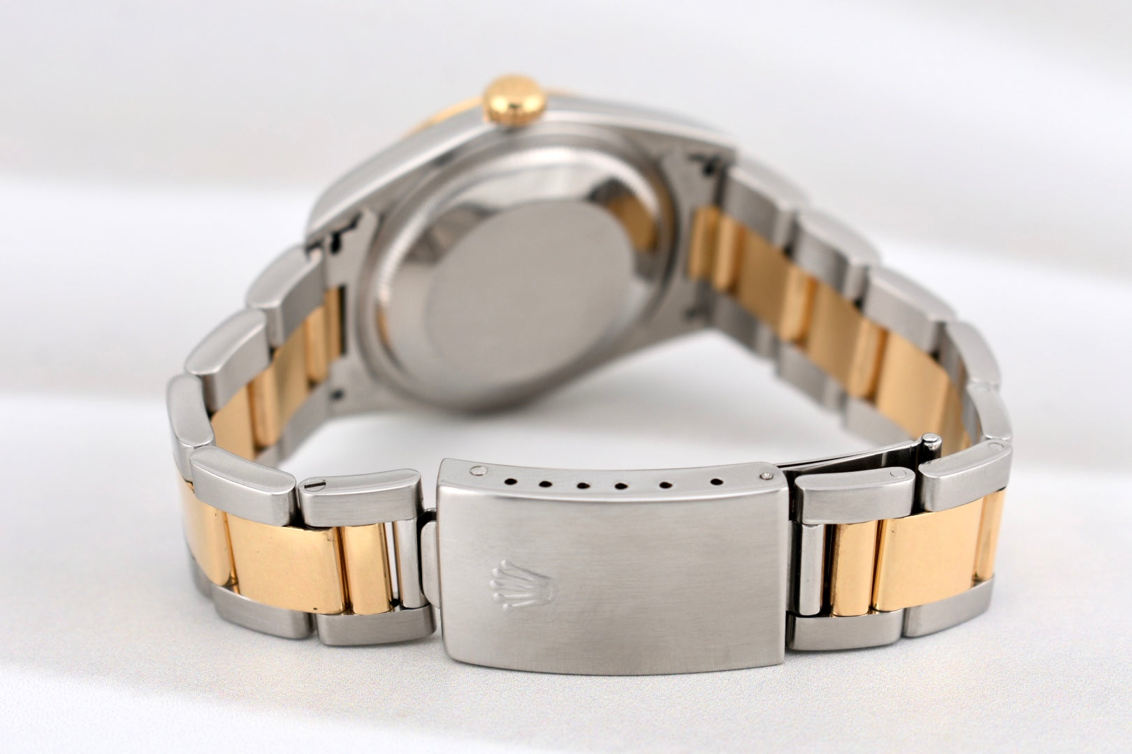 Rolex Datejust 36 Two Tone Yellow Gold Champagne Roman Dial 16203 2004