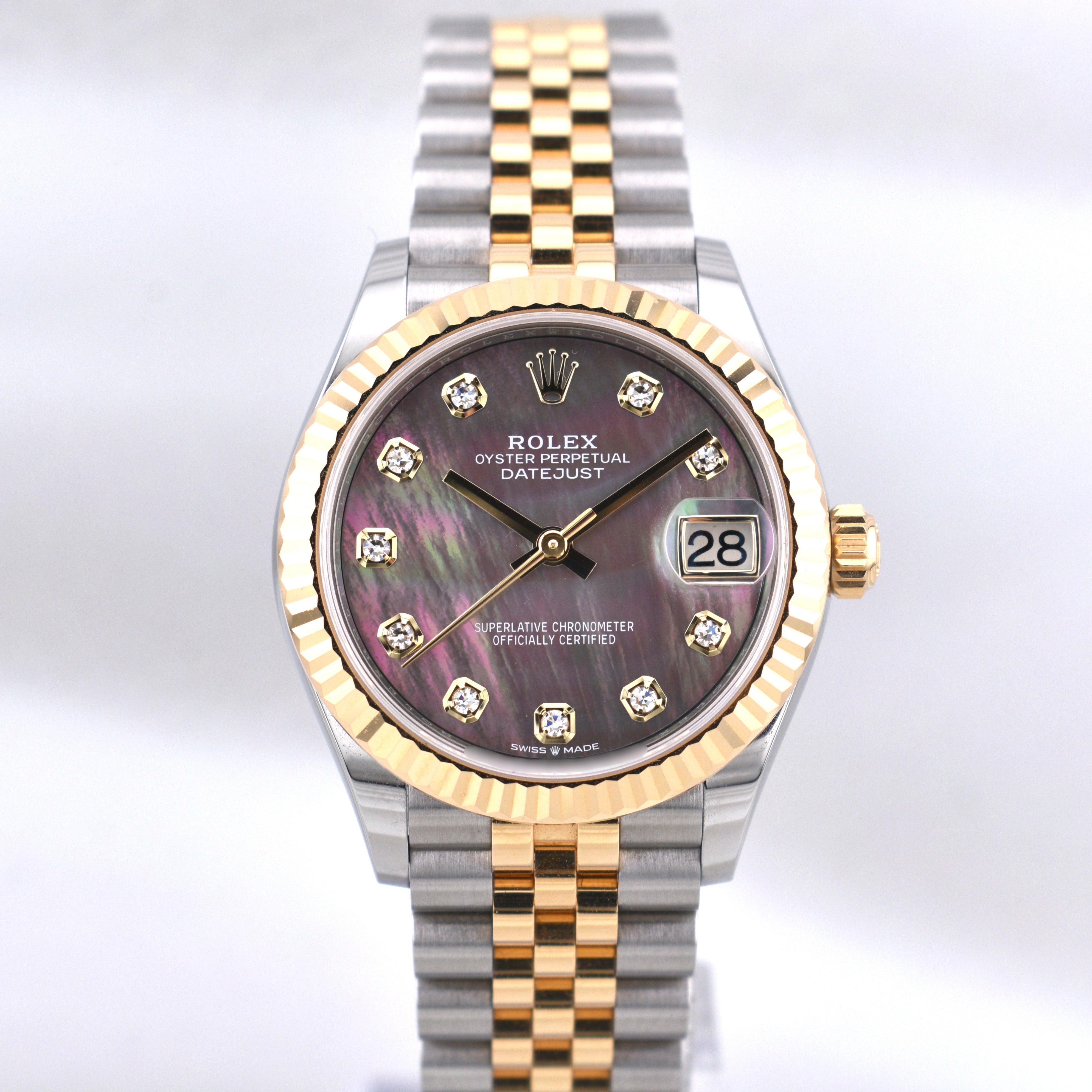 Rolex Datejust 31 Black Mother of Pearl 278273 2026