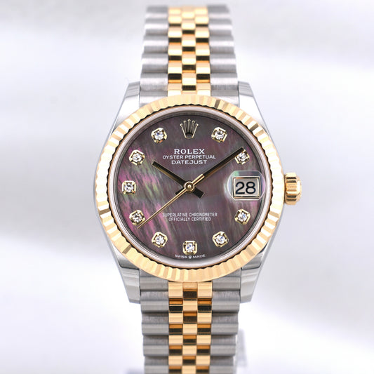 Rolex Datejust 31 Black Mother of Pearl 278273 2025