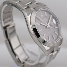 Rolex Datejust 41 Rhodium Dial 126300 2025