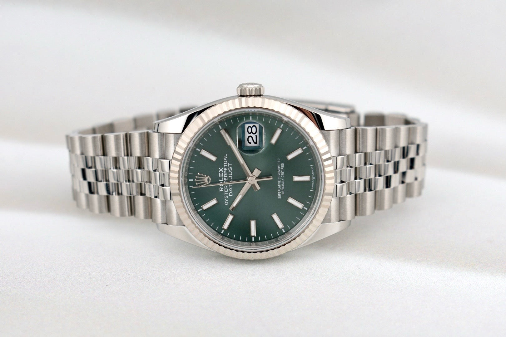 Rolex Datejust 36 Mint Green Dial 126234 2026