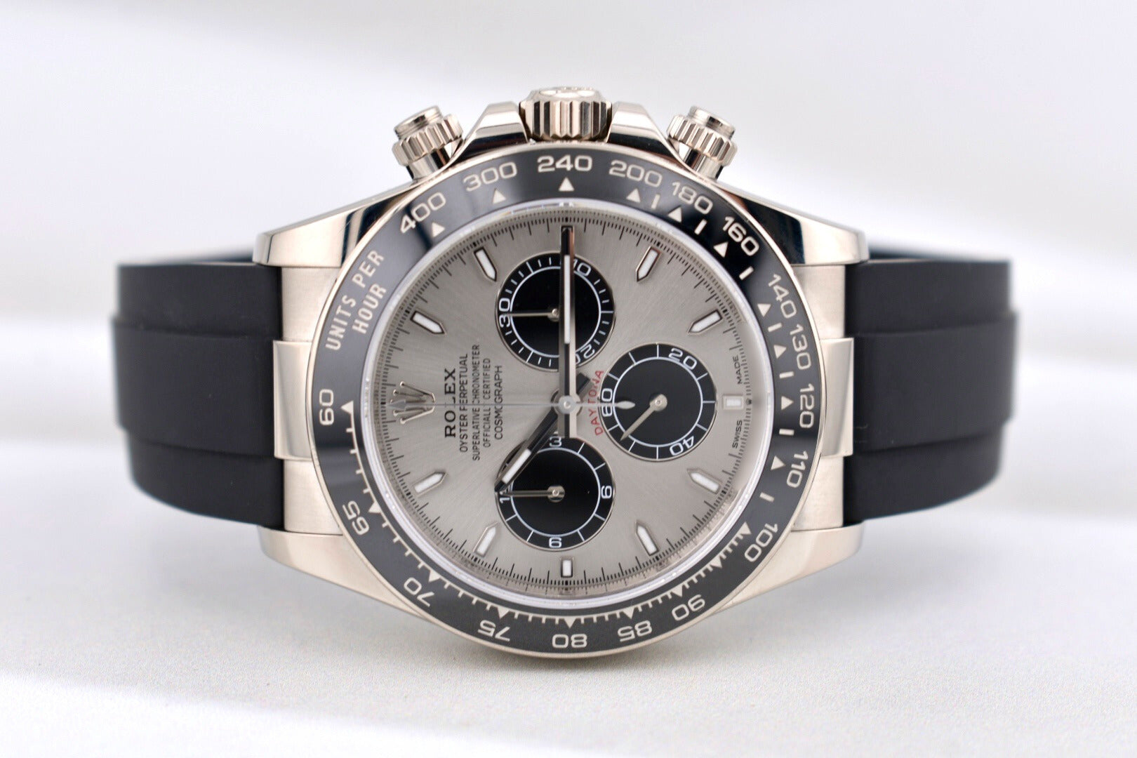 Rolex Daytona White Gold Oysterflex Ghost Dial 126519LN 2025