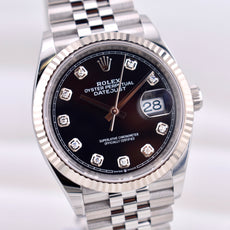 Rolex Datejust 36 Black Diamond Dial 126234 2026