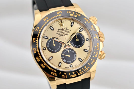 Rolex Cosmograph Daytona Yellow Gold 'Pikachu' Oysterflex 116518LN 2023