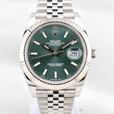 Rolex Datejust 41 Mint Green Dial 126334 2025