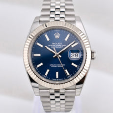 Rolex Datejust 41 Blue Index Dial 126334 2024