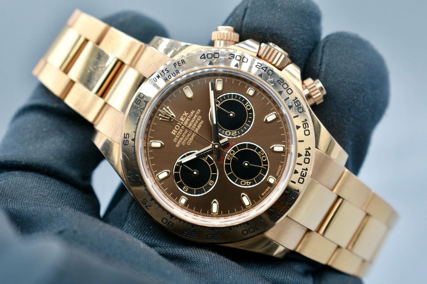 Rolex Cosmograph Daytona Everose Gold Chocolate Dial 116505 2023