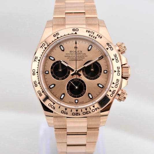 Rolex Cosmograph Daytona Everose Gold Sundust Panda Dial 116505 2020