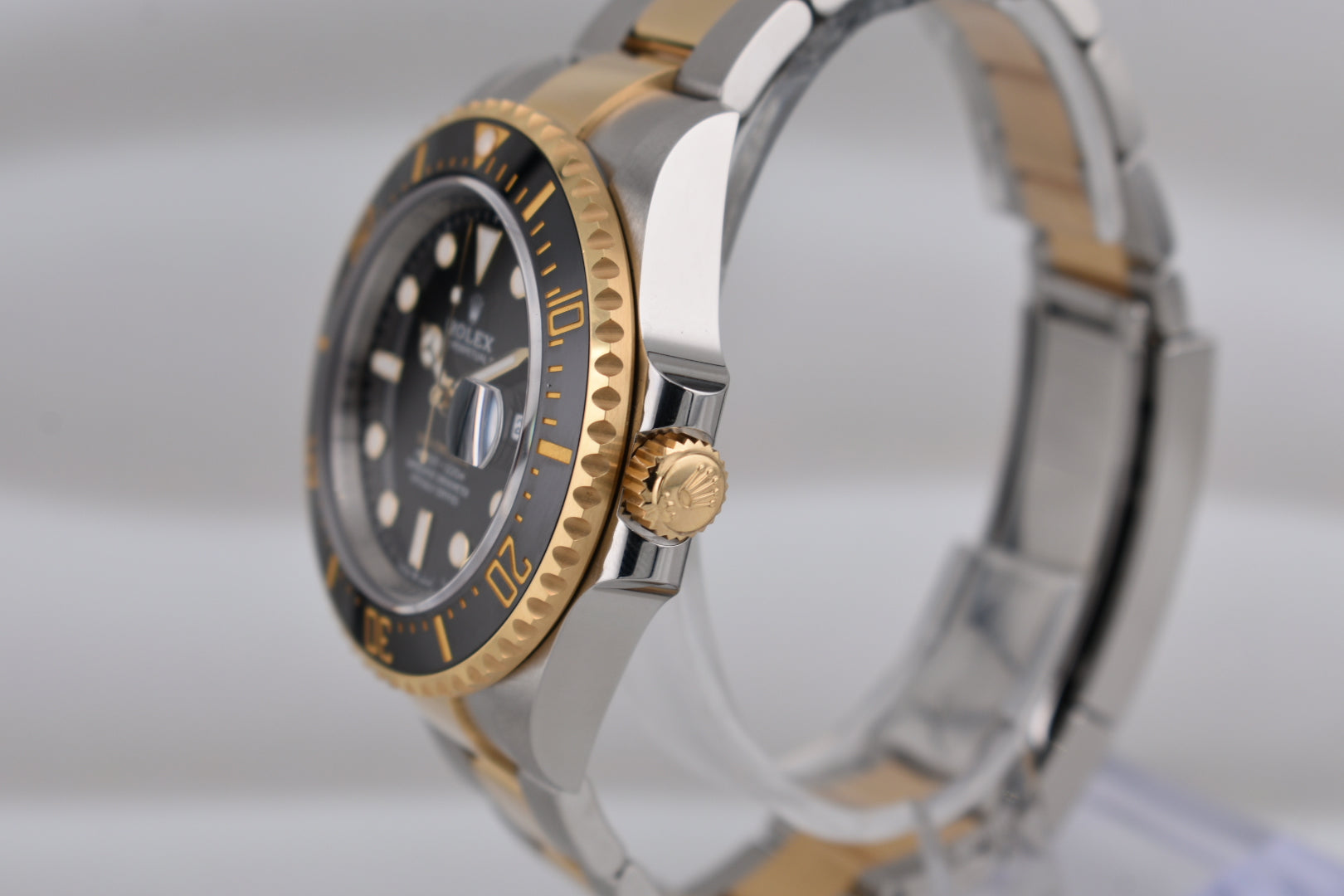 Rolex Sea Dweller Two Tone Yellow Gold Black Dial 126603 2022