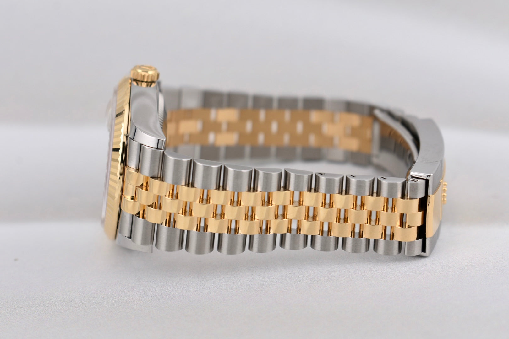 Rolex Datejust 36 Two Tone Yellow Gold White Roman Dial 126233 2025