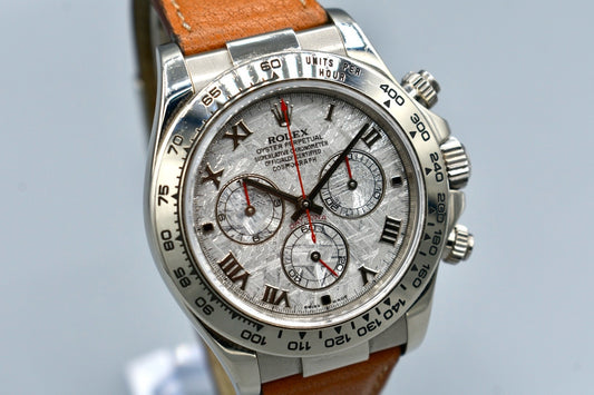 Rolex Cosmograph Daytona White Gold Meteorite Dial 116519LN 2003