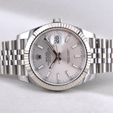 Rolex Datejust 41 Silver Index Dial 126334 2026