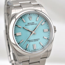 Rolex Oyster Perpetual 36 Tiffany Blue Dial 126000 2025