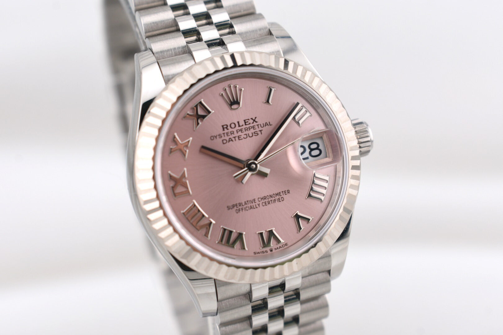 Rolex Datejust 31 Pink Roman Dial 278274 2025
