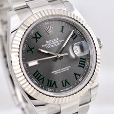 Rolex Datejust 41 'Wimbledon' Dial Oyster Band 126334 2025