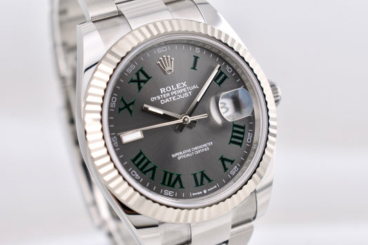 Rolex Datejust 41 'Wimbledon' Dial Oyster Band 126334 2025