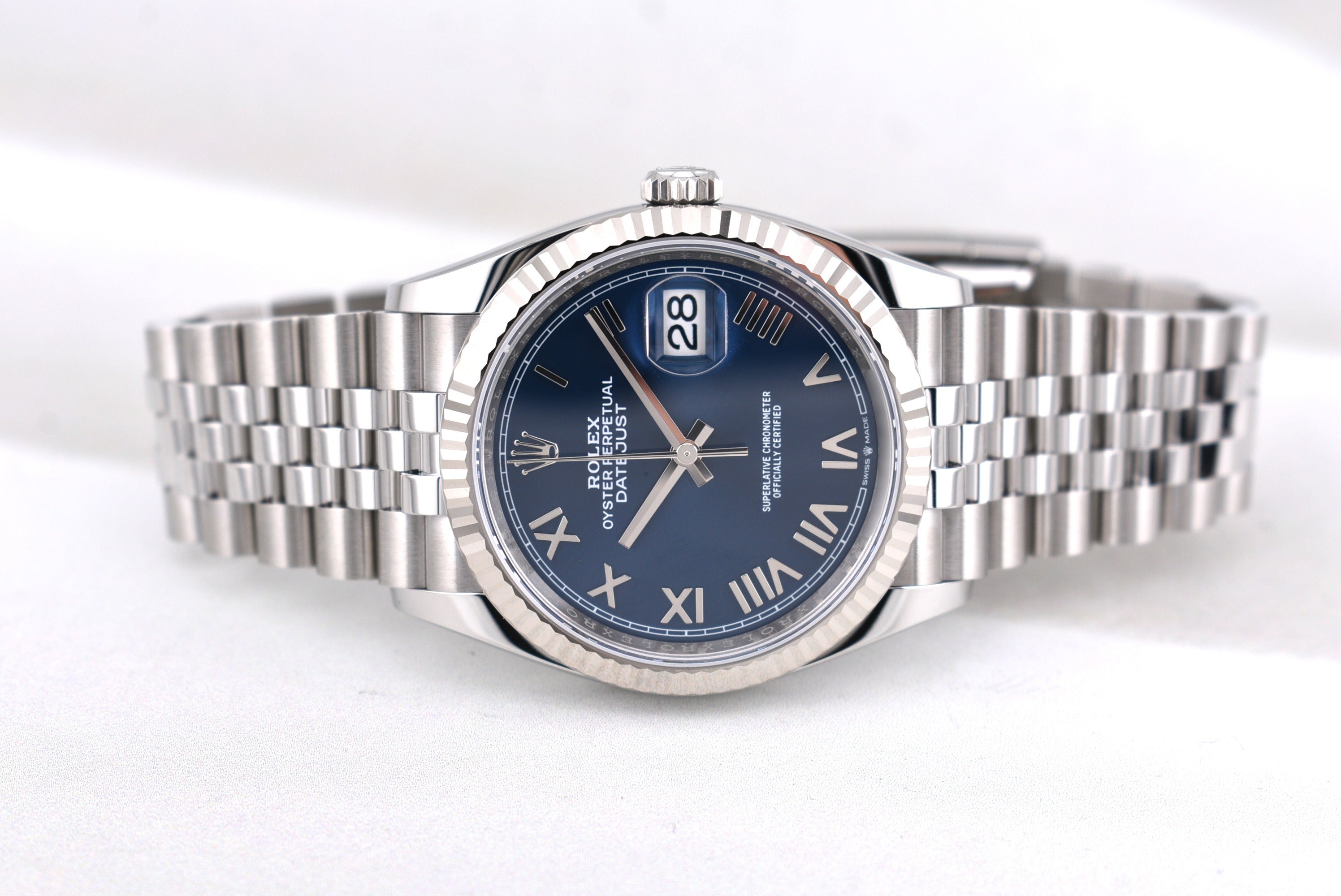 Rolex Datejust 36 Blue Roman Dial 126234 2026